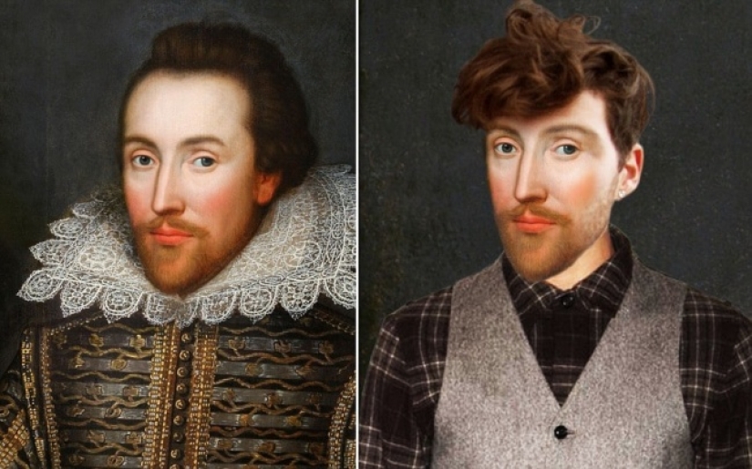 Shakespeare — hipster-Queen of England — feminist would look like famous historical figures today