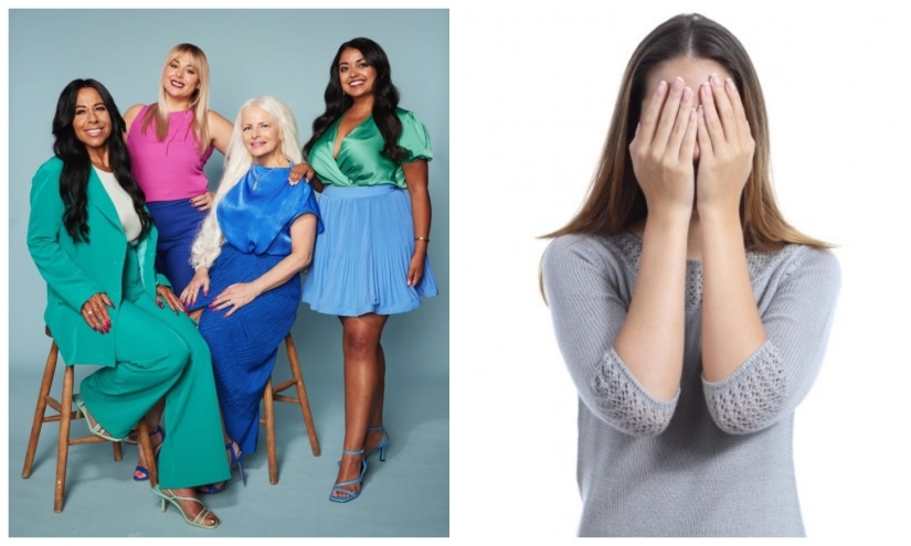 Sin adornos: cuatro mujeres británicas se aventuraron a ser fotografiadas sin maquillaje Sin adornos: cuatro mujeres británicas se aventuraron a ser fotografiadas sin maquillaje