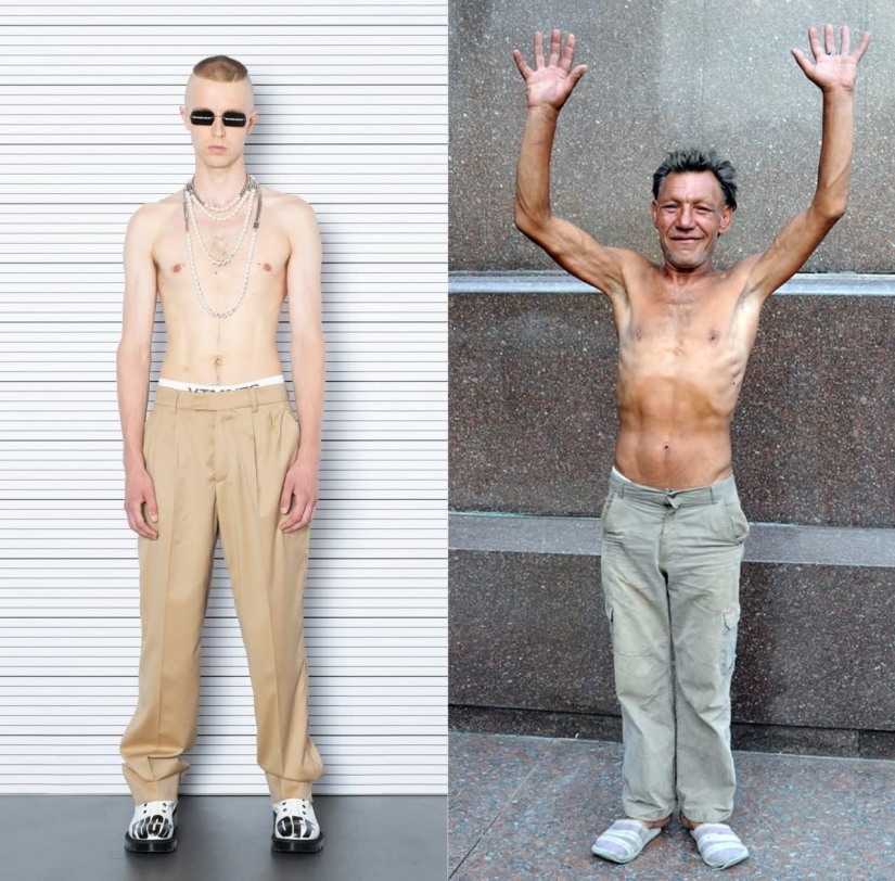 Slavik está de moda en cualquier clima: cómo la marca Vetements copia las imágenes de un hombre sin hogar de Lviv Slavik está de moda en cualquier clima: cómo la marca Vetements copia las imágenes de un hombre sin hogar de Lviv