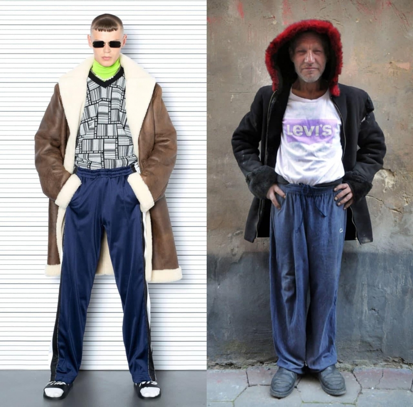 Slavik is in fashion in any weather: how the Vetements brand copies the images of a homeless man from Lviv Slavik is in fashion in any weather: how the Vetements brand copies the images of a homeless man from Lviv
