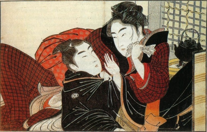 Solo sin besos: la cultura del sexo entre los japoneses antes del siglo XX