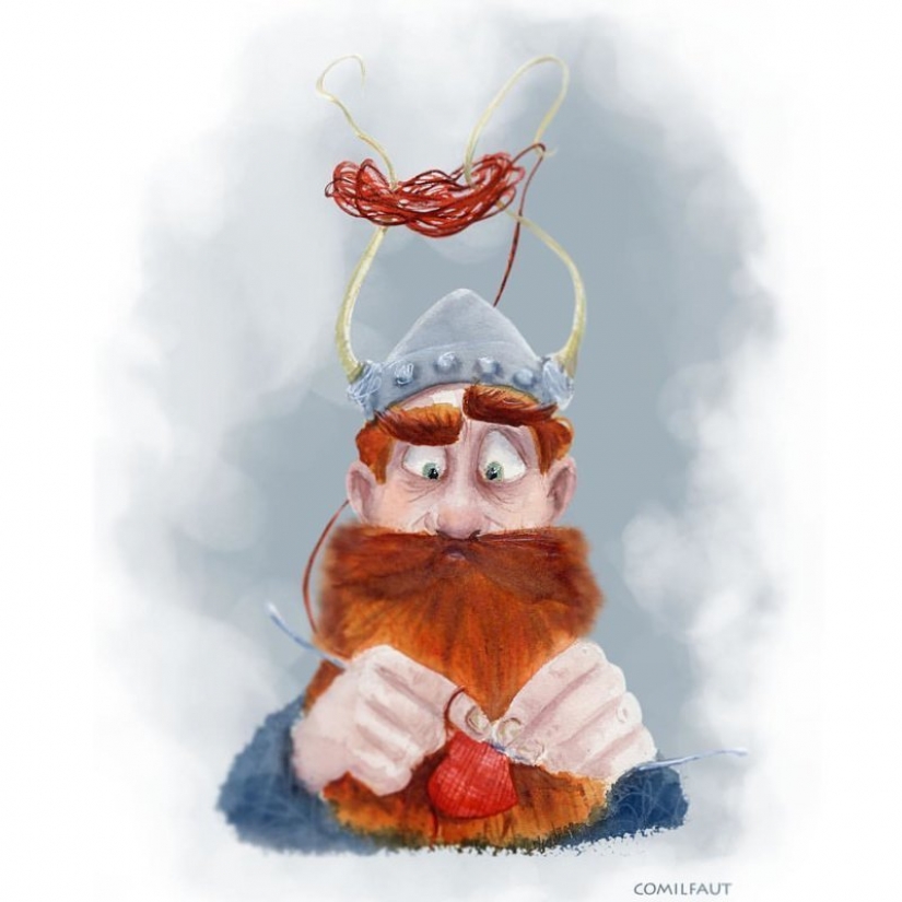 Soulful illustrations Anastasia Grinenko