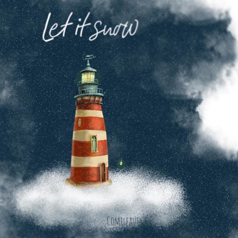 Soulful illustrations Anastasia Grinenko