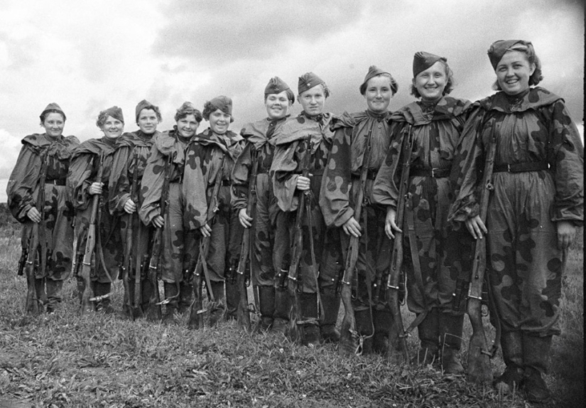 Soviet female snipers whom the Nazis feared like fire