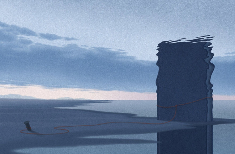 Surreal illustrations for book lovers