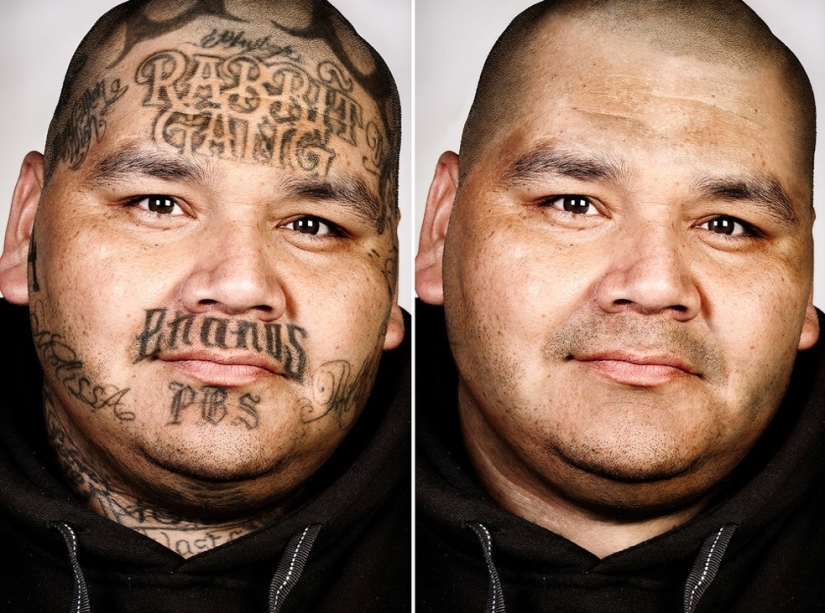 Tatuajes retocados de gángsters: El proyecto fotográfico de Steve Barton