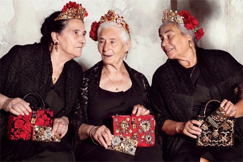 "That's grandma!": an elderly Italian beauty, which the world admires "That's grandma!": an elderly Italian beauty, which the world admires