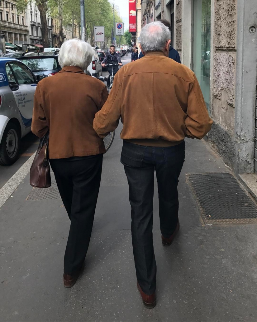 "That's grandma!": an elderly Italian beauty, which the world admires "That's grandma!": an elderly Italian beauty, which the world admires