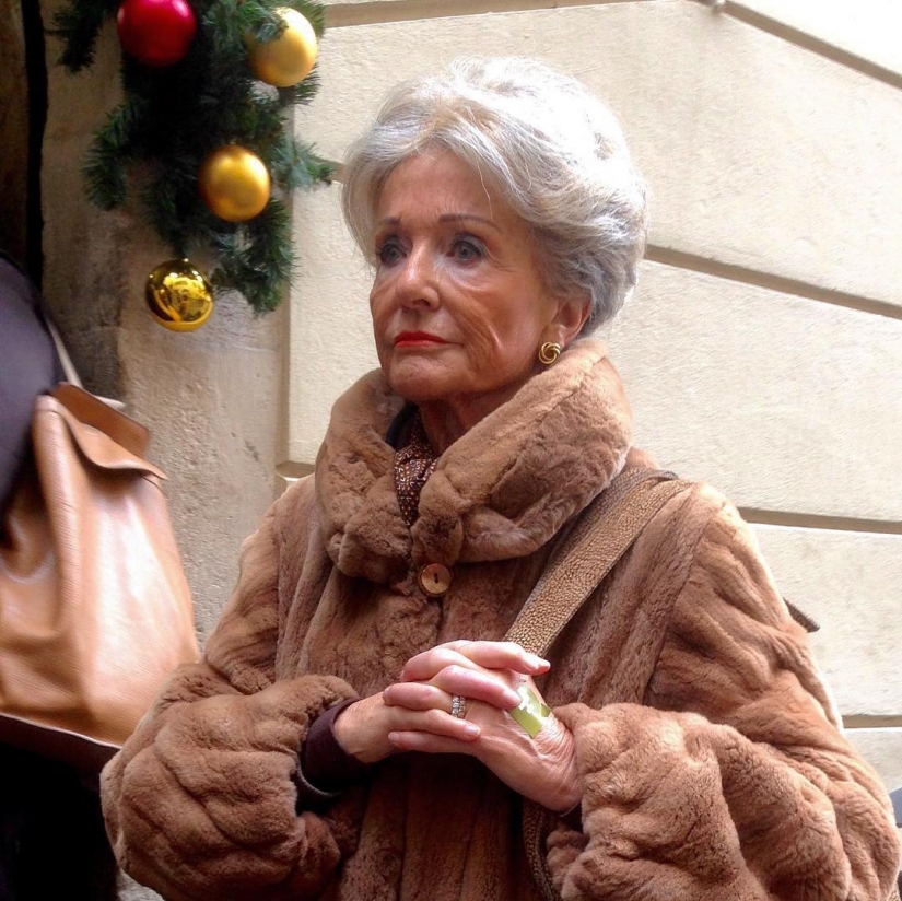 "That's grandma!": an elderly Italian beauty, which the world admires "That's grandma!": an elderly Italian beauty, which the world admires