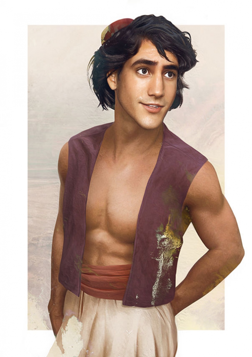 The artist shows how Disney characters can look in real life The artist shows how Disney characters can look in real life