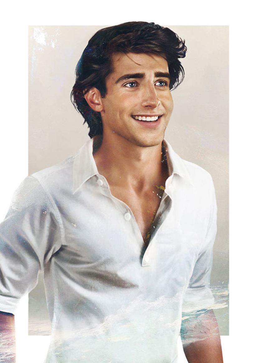 The artist shows how Disney characters can look in real life The artist shows how Disney characters can look in real life
