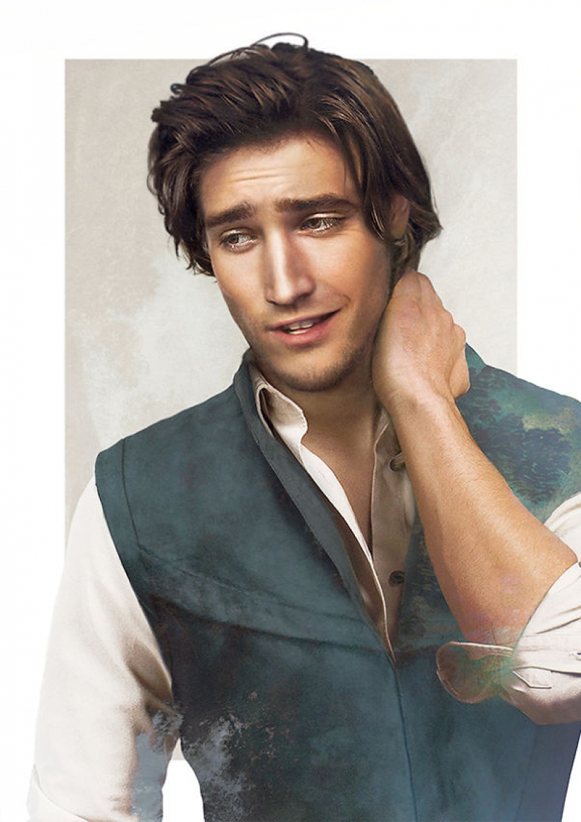 The artist shows how Disney characters can look in real life The artist shows how Disney characters can look in real life