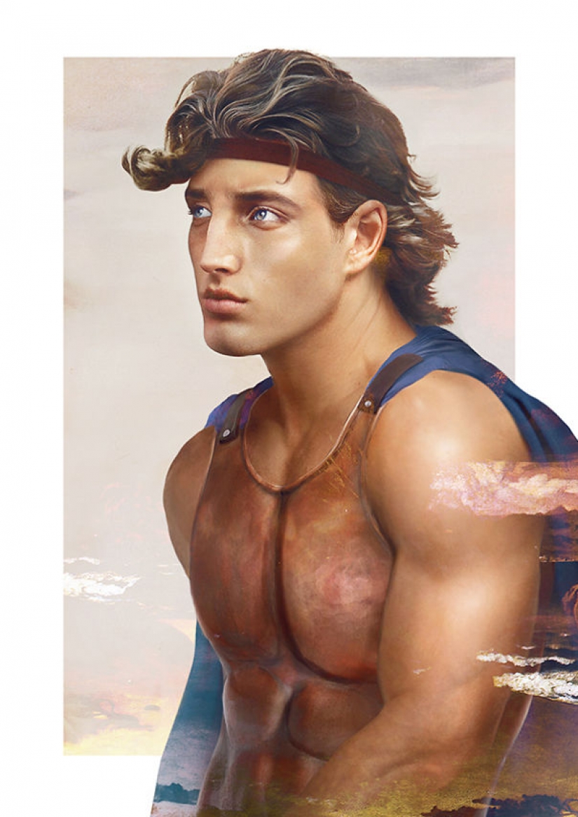 The artist shows how Disney characters can look in real life The artist shows how Disney characters can look in real life