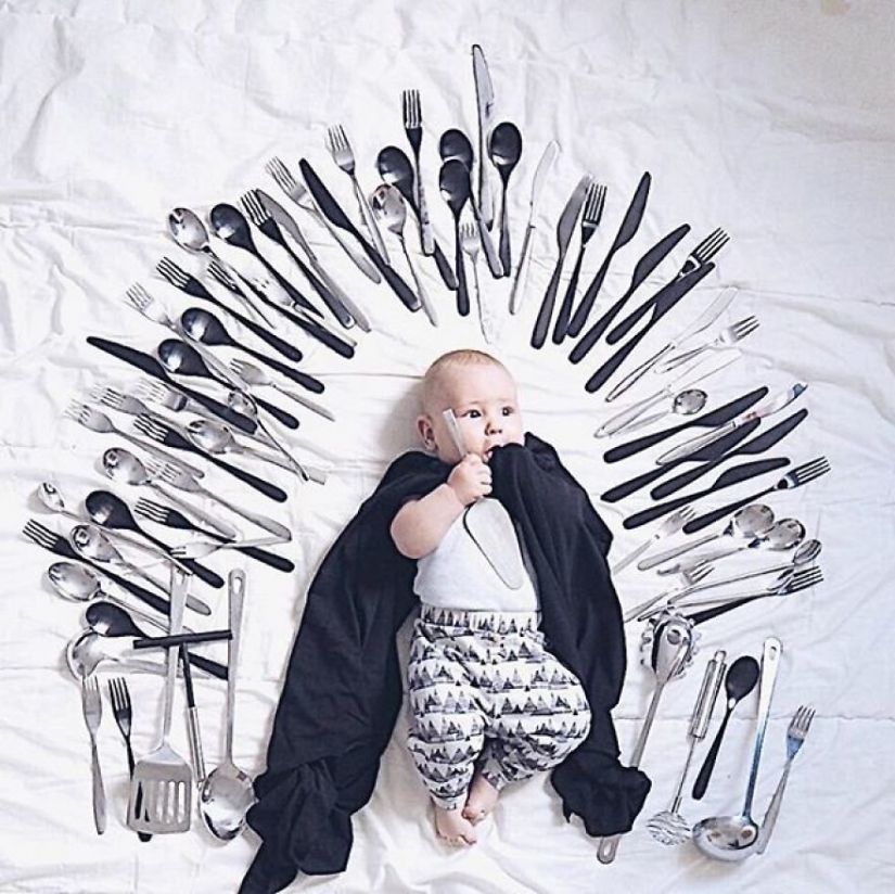 The best ideas for baby pictures: pictures from an incredibly positive mothers in the square