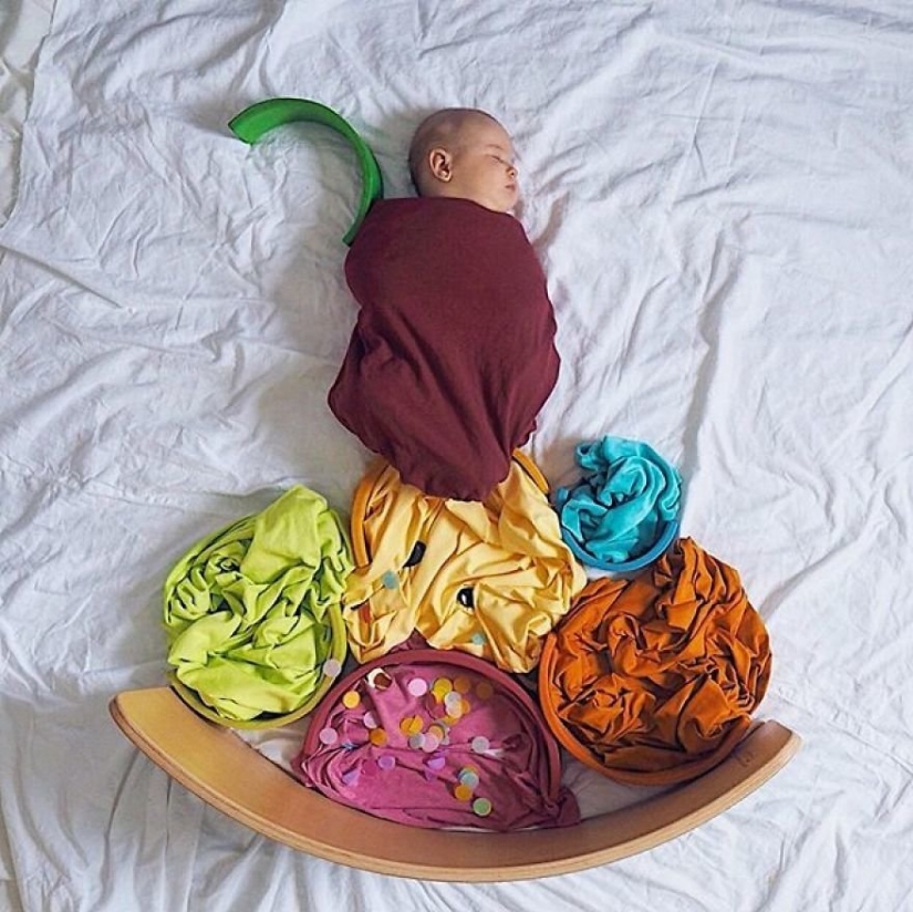 The best ideas for baby pictures: pictures from an incredibly positive mothers in the square