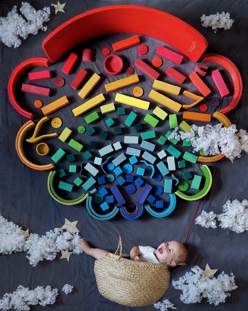 The best ideas for baby pictures: pictures from an incredibly positive mothers in the square