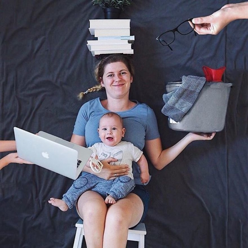 The best ideas for baby pictures: pictures from an incredibly positive mothers in the square