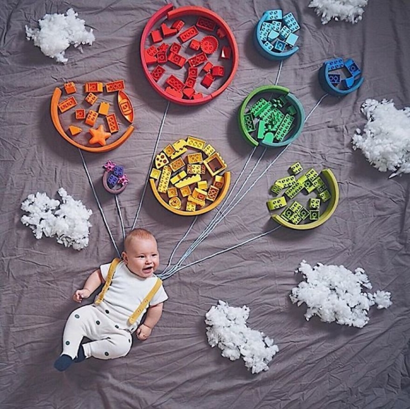 The best ideas for baby pictures: pictures from an incredibly positive mothers in the square