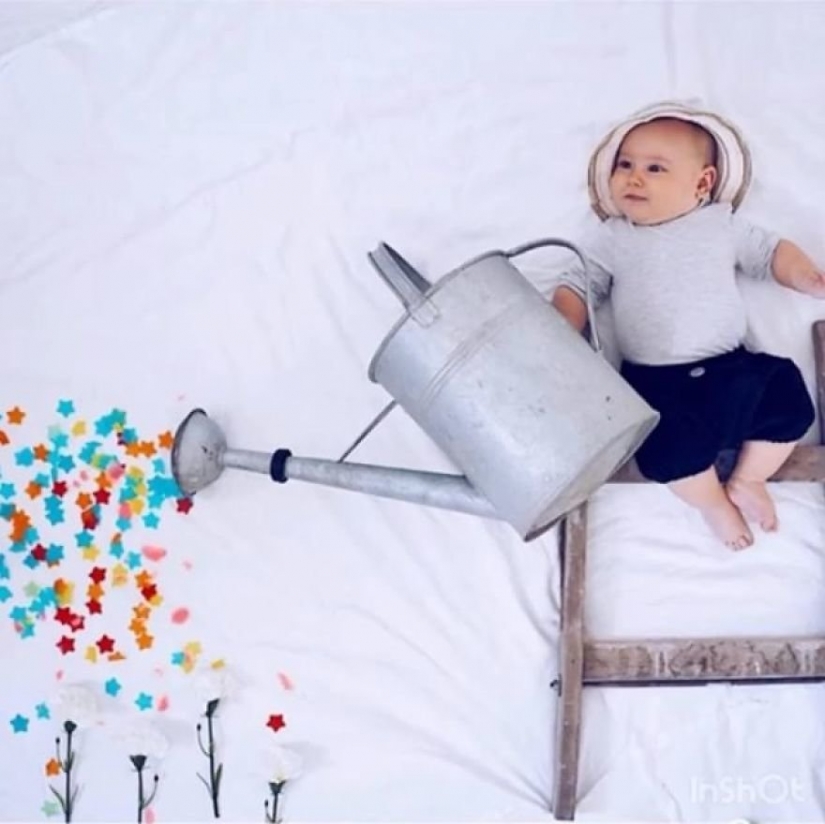 The best ideas for baby pictures: pictures from an incredibly positive mothers in the square