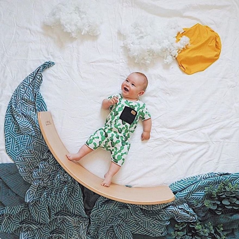 The best ideas for baby pictures: pictures from an incredibly positive mothers in the square