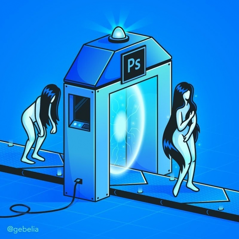 The bitter truth about modern life in the illustrations of Italian
