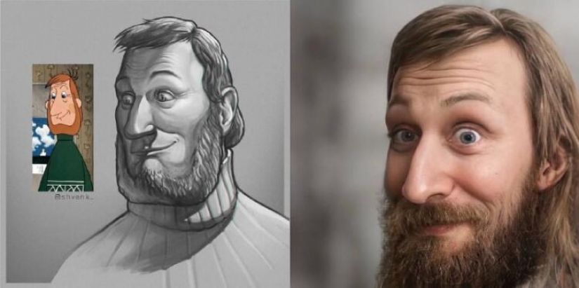 The blogger revived cartoon characters using a neural network. Carlson will make you cry The blogger revived cartoon characters using a neural network. Carlson will make you cry