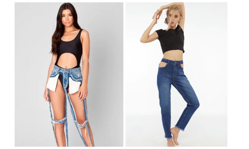 The bolder, the more fashionable: cut-out pants conquer the fashion world The bolder, the more fashionable: cut-out pants conquer the fashion world