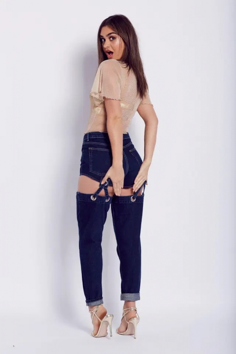 The bolder, the more fashionable: cut-out pants conquer the fashion world The bolder, the more fashionable: cut-out pants conquer the fashion world