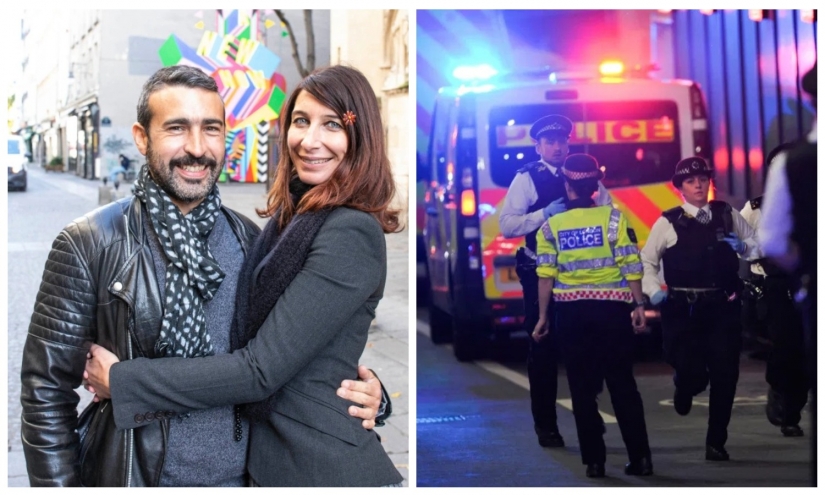 The bride, who lost her fiance during the terrorist attack in London, fell in love with the hero of the terrorist attack in Paris