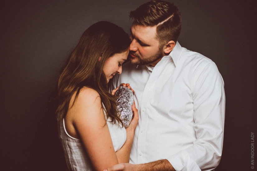 The burrito has replaced these people with a child