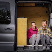 The couple exchanged a measured life in a never-ending journey