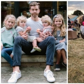 The father of four daughters reveals the realities of his difficult life