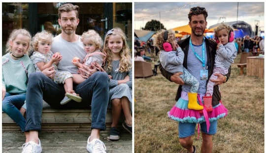 The father of four daughters reveals the realities of his difficult life