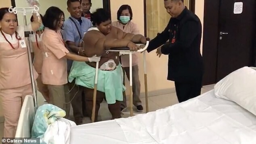 The fattest boy in the world lost beyond recognition: so it now looks