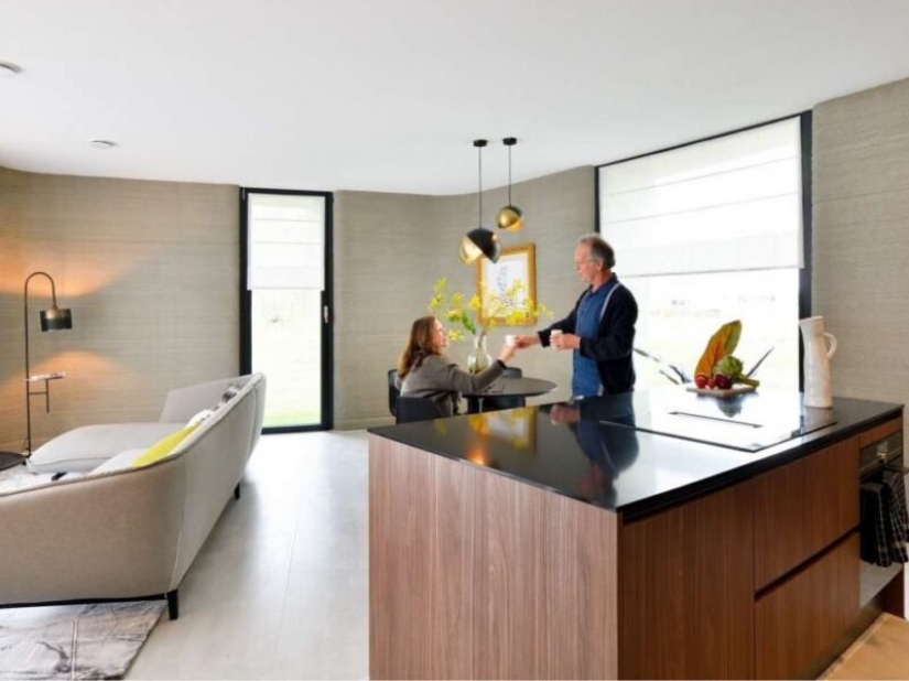 The first residential building in Europe, printed on a 3D printer, was occupied by residents The first residential building in Europe, printed on a 3D printer, was occupied by residents