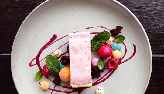 The French chef creates works of Haute cuisine of fast food