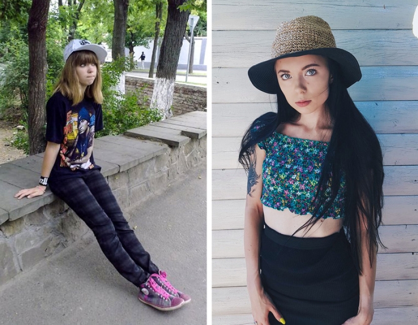 The girls revealed how the appearance can change over the years