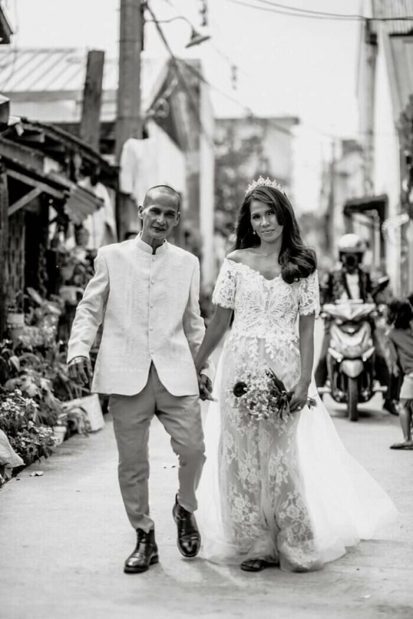 The good people of arranged marriage for the couple of homeless people, who for 24 years together The good people of arranged marriage for the couple of homeless people, who for 24 years together