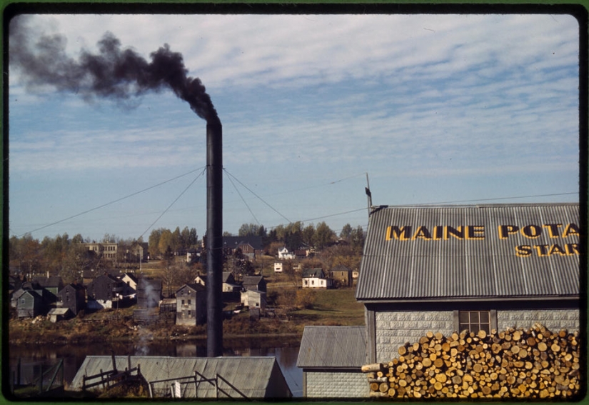 The Great Depression in the United States in color