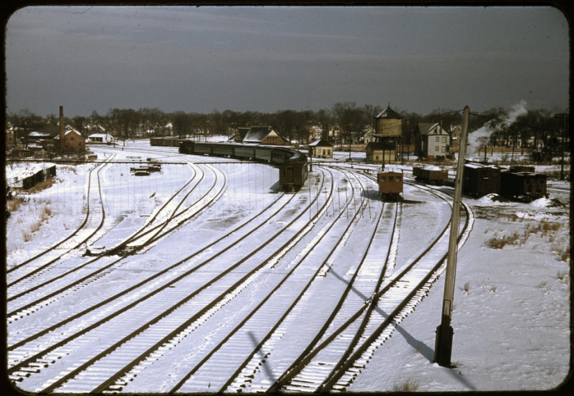 The Great Depression in the United States in color
