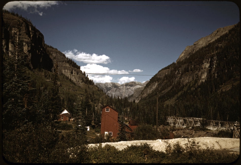 The Great Depression in the United States in color