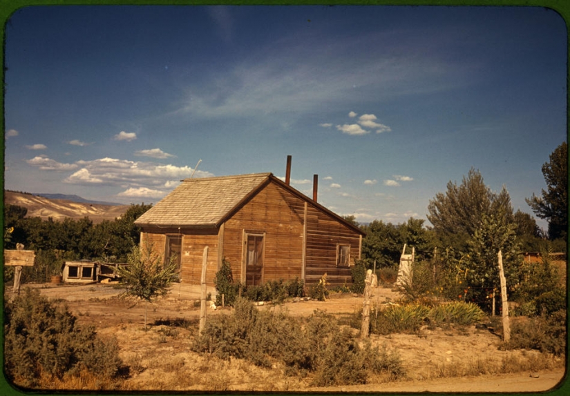 The Great Depression in the United States in color