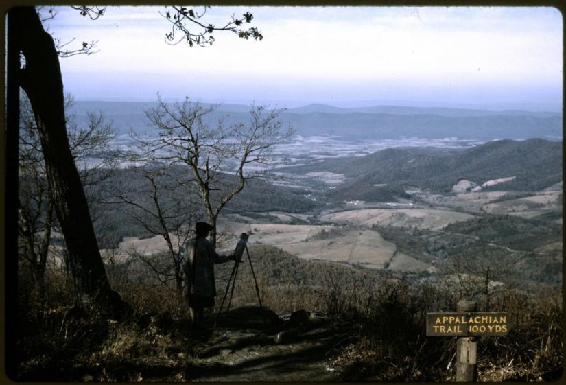 The Great Depression in the United States in color