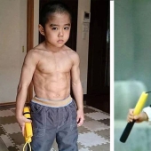 The kid imitated Bruce Lee and became a kung fu legend himself