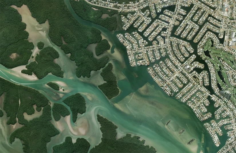 The landscapes created by human hands