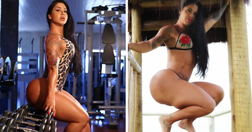 The model with the largest "fifth point" in Brazil is struggling with pain, but does not give up The model with the largest "fifth point" in Brazil is struggling with pain, but does not give up