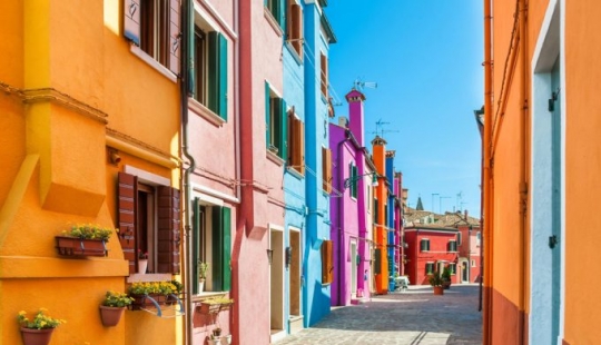 The most colored cities on the planet The most colored cities on the planet