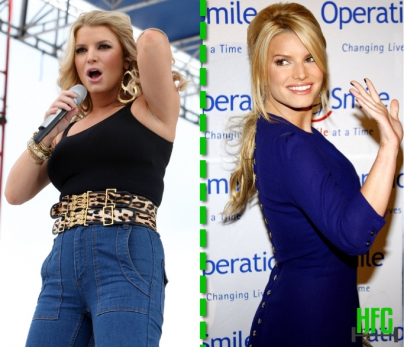 The most impressive weight loss results of the stars
