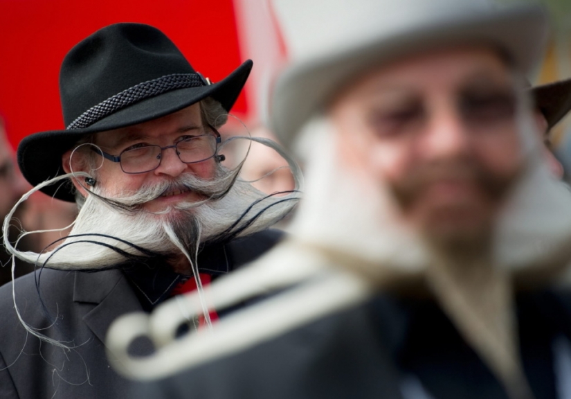 The most mustachioed and bearded