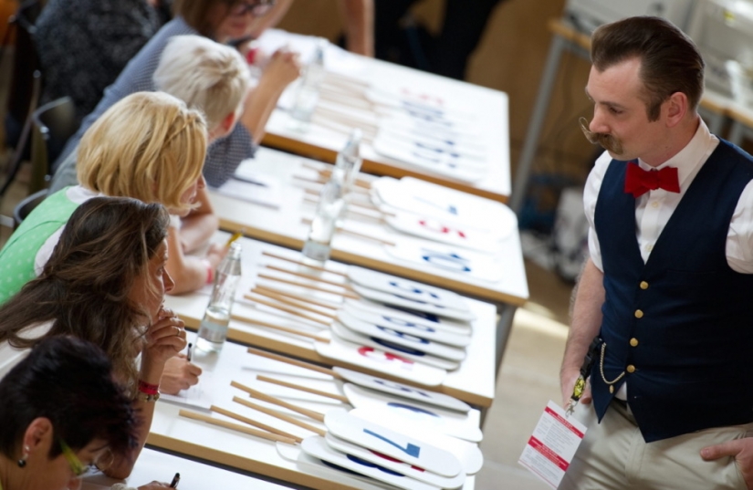 The most mustachioed and bearded